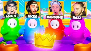 The NEW BEST Fall Guys WIN SQUAD! (ft. Nicks, Randumb, Razz, Aeolus)