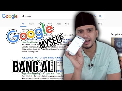 Bang Ali Ngepoin Dirinya Sendiri! | Google Myself Ali Zaenal - Seleb on Set: Challenge