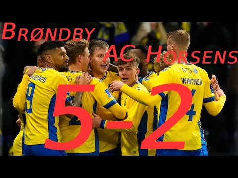 Brøndby vs AC Horsens 5-2 - Highlights [19-02-2023]