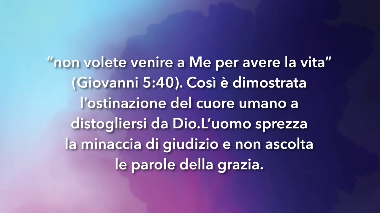 Meditazione Calendario"Parole di Vita" del 5 novembre 2019