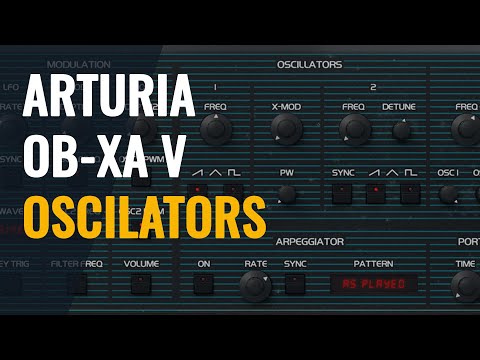 Arturia OB-XA V tutorial - Oscillators (1/5)