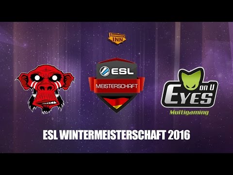 Mysterious Monkeys e.V. vs. EYES ON U - Halbfinale, ESL Wintermeisterschaft 2016