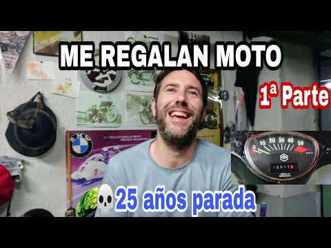 #1 Me han Regalado una MOTO parada 25 años💀 Modelo Sport Chustarra🤣