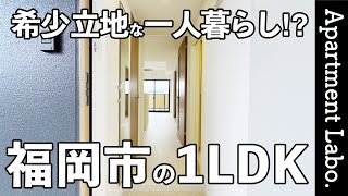 1LDK near the station! Well-balanced room to live alone with peace of mind