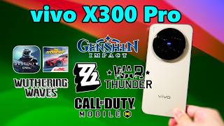 Gaming test - vivo X300 Pro with MediaTek Dimensity 9500!