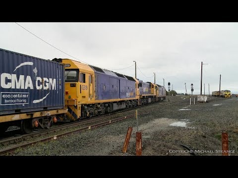 7902V Container Freight From Mildura - PoathTV Australian Trains & Railways
