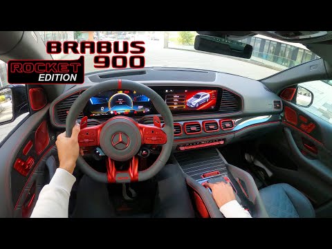 NEW 2022 GLE900 ROCKET BRUTAL DRIVE! CRAZY 900HP GLE BRABUS! Fastest SUV in the World!