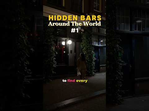 Hidden bar #1 Amsterdam #speakeasy #hiddenbar