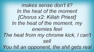 Killah Priest - Heat Of The Moment Lyrics