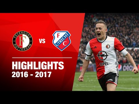 Highlights | Feyenoord - FC Utrecht | Eredivisie 2016-2017