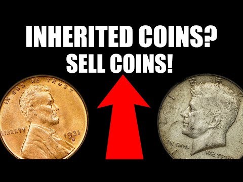 I INHERITED COINS - HOW TO SELL YOUR COINS!! COIN PRICES, COIN GRADING AND ERROR COINS