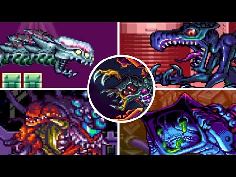 Metroid Fusion - All Bosses (No Damage)