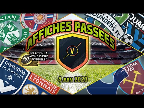 DCE AFFICHES PASSEES DU 4 JUIN - SOLUTION SBC LA MOINS CHERE POSSIBLE - PACK OPENING - FUT 20