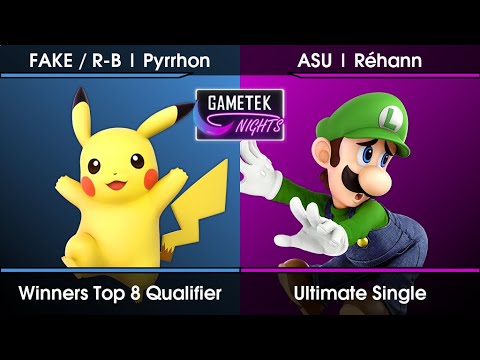 Gametek Night 2023.01 - Pyrrhon (Pikachu) Vs. Réhann (Luigi) SSBU Ultimate Tournament