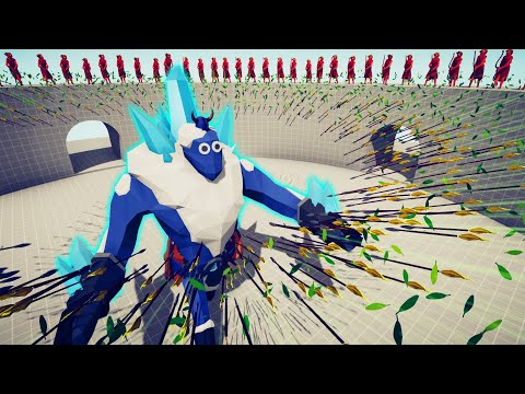 WHO CAN SURVIVE in CIRCLE vs 100x ARTEMIS | TABS - Totally Accurate Battle Simulator