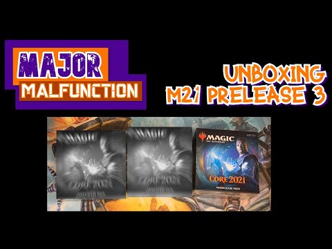 Unboxin MTG Core 21 (M21) Prerelease Pack #3