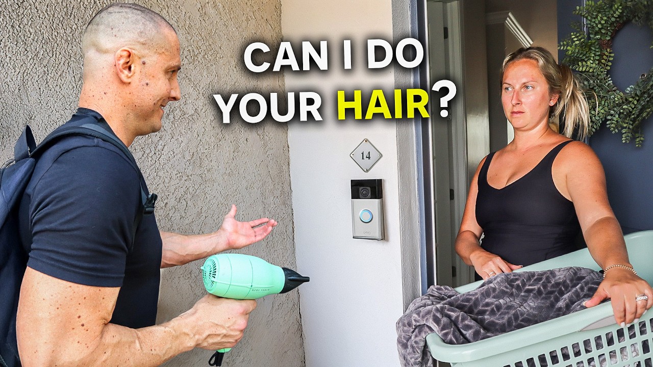 Asking Strangers To Do Their Hair