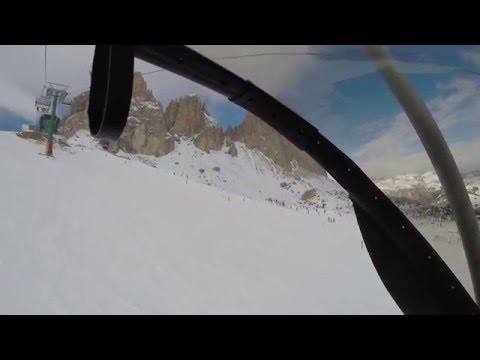 Sesselbahn Norei - Cinque Dita, Campitello di Fassa (Fassatal/Val di Fassa)