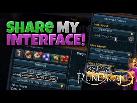 Share My INTERFACE! New Feature - Runescape 3
