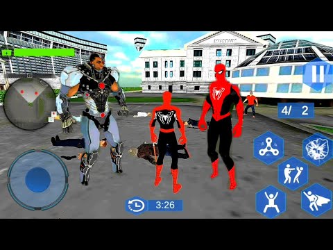 Flying Spider Superhero City Battle (Flying Spider Hero VS City Gangster) Android Gameplay HD