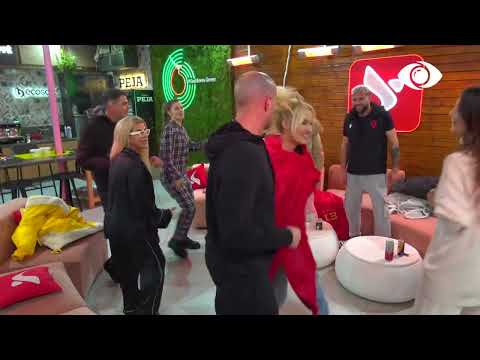 Banorët kërcejnë të gjithë bashkë, rradha e Maestros në qendër - Big Brother Albania Vip 2
