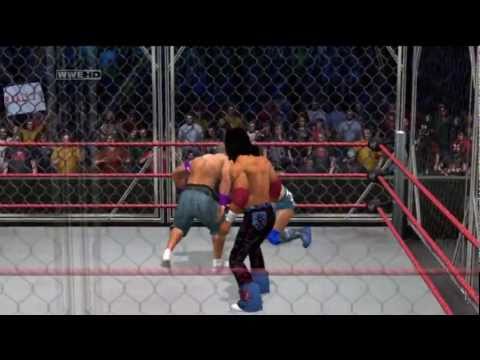 comment monter sur la cage dans smackdown vs raw 2011