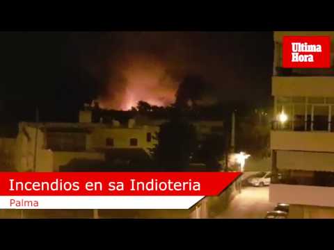 Incendios en sa Indioteria