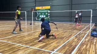 State tournament Madurai- 26 jun 2025 doubles lost (10-15 & 7-15)