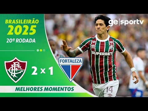 Gols e lances de Fluminense x Fortaleza
