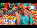 Blippi Plays In The Clubhouse Ballpit Blippi And Meekah Best Friend Adventures Educational Video