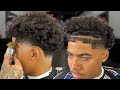 CURLY TAPER BARBER TUTORIAL