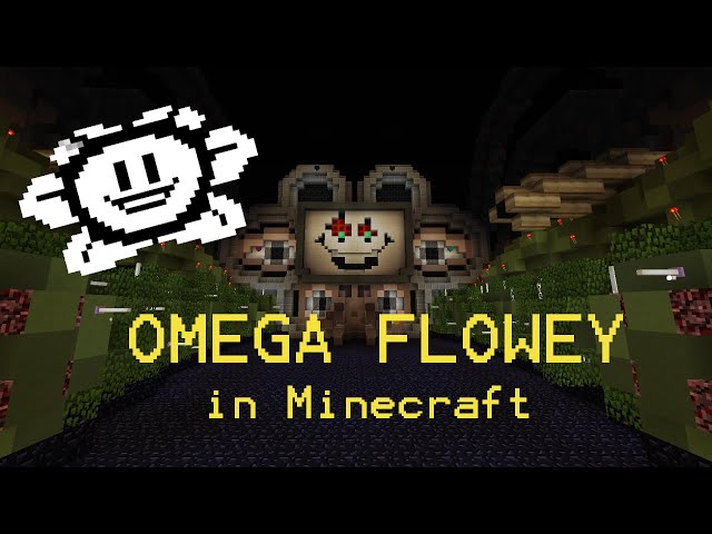 Undertale [Spoilers] Flowey Boss Fight Minecraft Map