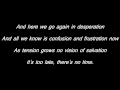 SUM 41 March of The Dogs lyrics