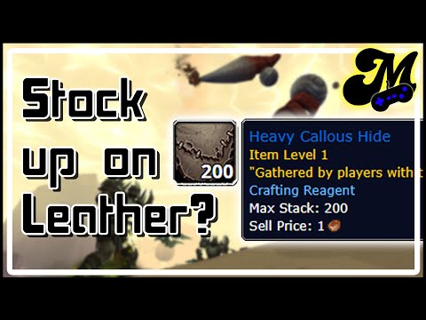Should You Stockpile Leather for Patch 9.2?