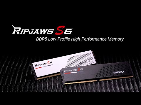 Модуль пам`ятi DDR5 2x16GB/6000 G.Skill Ripjaws S5 White (F5-6000J3040F16GX2-RS5W)