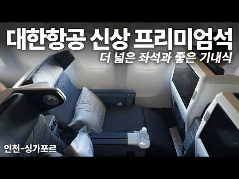 대한항공 프리미엄석: 비즈니스와 이코노미 사이에서 경험하는 편안함
