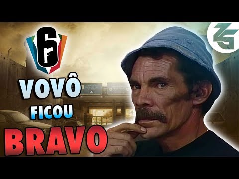 O Vovô ficou BRAVO