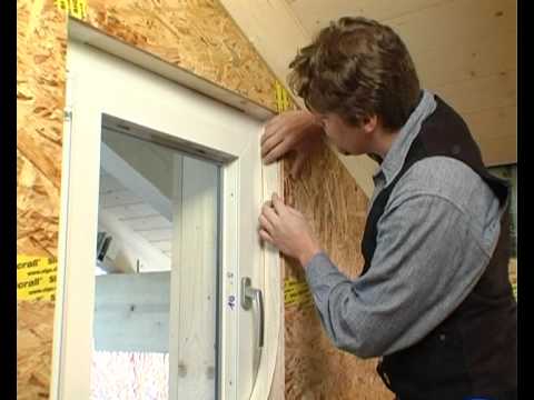 SIGA Corvum 12/48 - Sealing the window and door frame airtightly