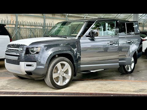 2023 Land Rover Defender 130 First Edition  P400 Grey Color - Super Off Road SUV 7 Seats LWB