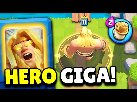 UFFICIALE... PROVO il NUOVO GIGANTE EROICO! 👊🏼 Clash Royale ITA