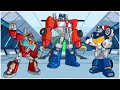 Transformers Rescue Bots Disaster Dash Hero Gameplay 11 Fire Bot Vs Optimus Prime Vs Police Bot