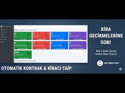 Kapsamlı İşletme Takip Sistemi Tanıtım
