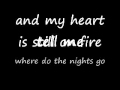 Ronnie Milsap - Where Do The Nights Go with Lyrics