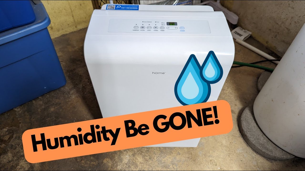 HomeLabs 4500 sqft Dehumidifier review.