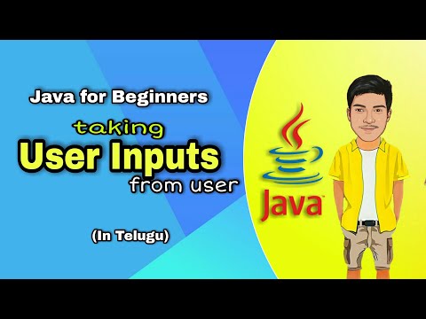 How To Take User Input In Java Common Errors Explained Java Tutorials In Telugu