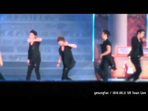 21 AUG 2010 Super Junior - A Man in Love (Yesung Fancam)