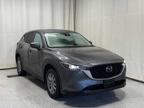 2025 Mazda CX-5 GS AWD in Gray for sale at Park Mazda in Sherwood Park, AB