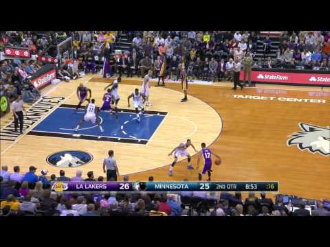 Jeremy Lin Highlights Lakers vs. Timberwolves 12.14.2014 - 8 Points, 6 Assists