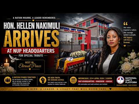 Happening Now: Late Hon Hellen Nakimuli at NUP Headqurters.