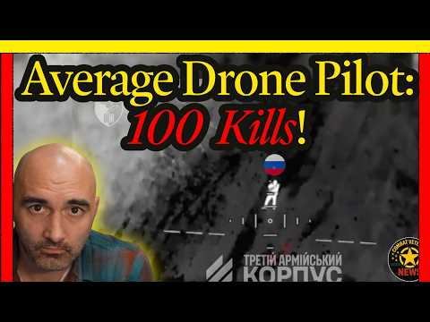 Do Ukrainian Drone Pilots AVERAGE 100 Kills Each?